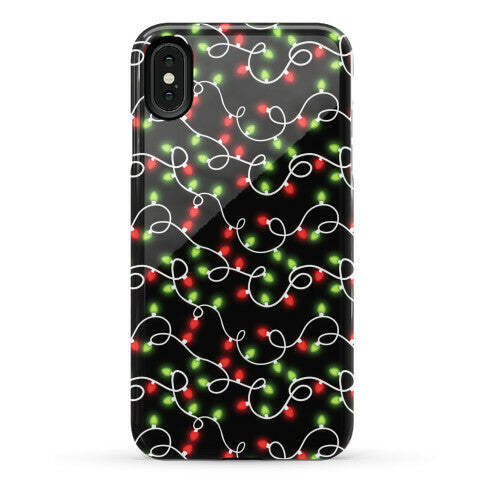 Christmas Lights Pattern Phone Case
